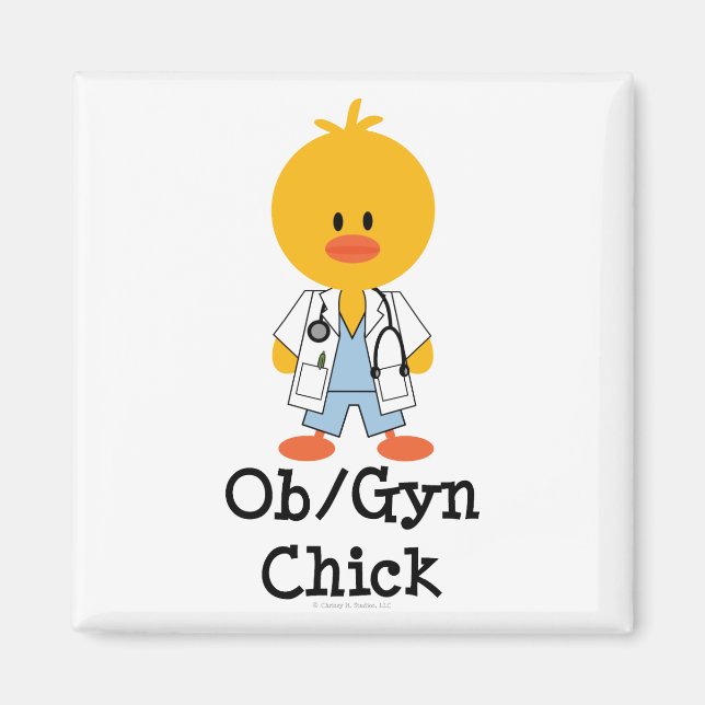 OB/GYN Chick Magnet (Front)