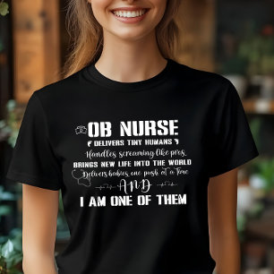 OB Nurse Carrier  T-Shirt