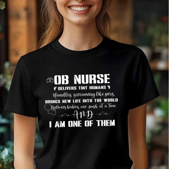 OB Nurse Carrier  T-Shirt (Creator Uploaded)