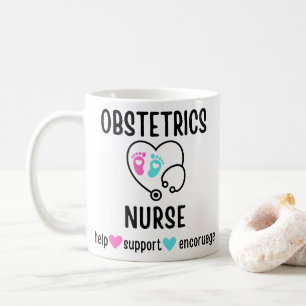 OB Nurse Gift Obstetrics Nurse Obstetrical Nursing Coffee Mug