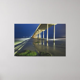 OB pier Canvas Print