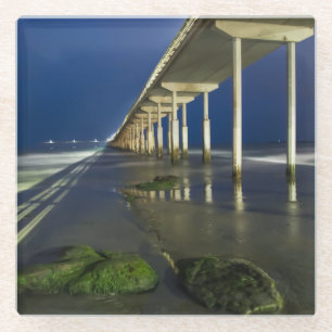 OB pier Glass Coaster