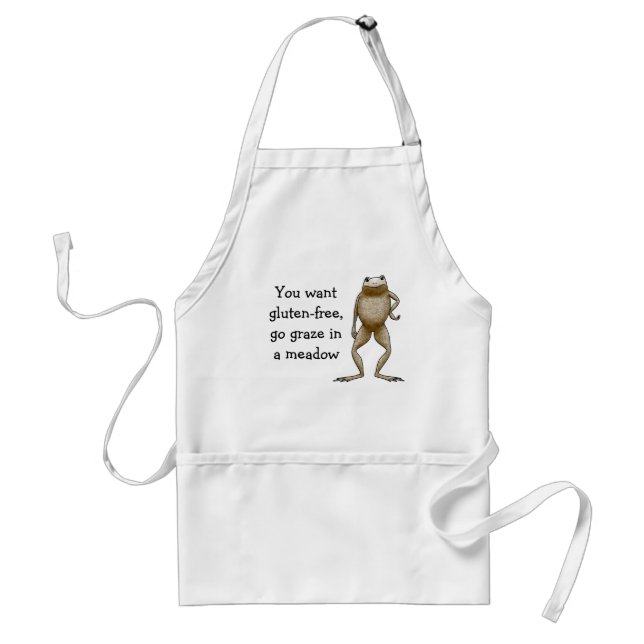 Obadiah Toad Gluten-Free Template Standard Apron (Front)