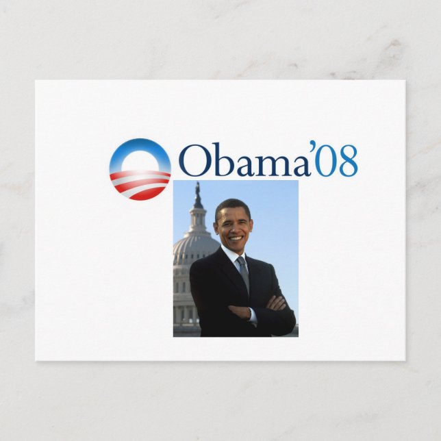 Obama '08 postcard (Front)