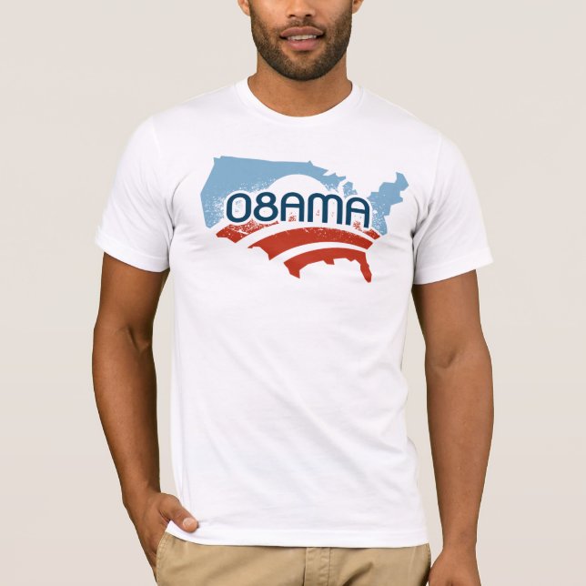 Obama: 08AMA T-Shirt (Front)
