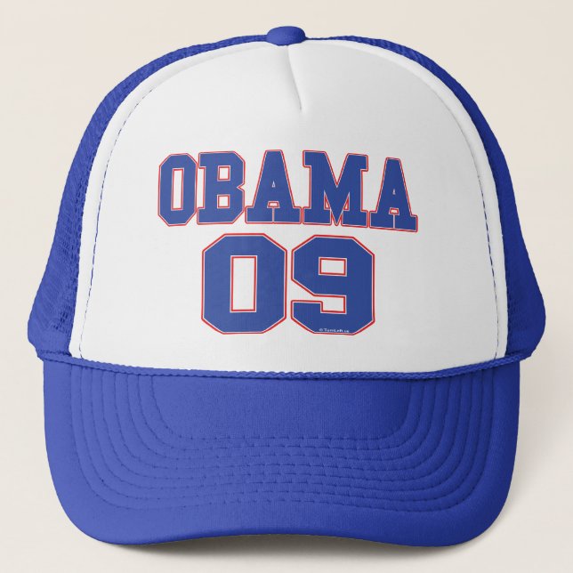 Obama 09 Inauguration Trucker Hat (Front)