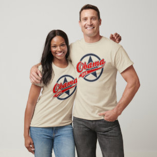 Obama 2008 Baseball T-shirt