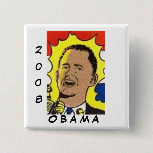 Obama 2008 Button (Front)