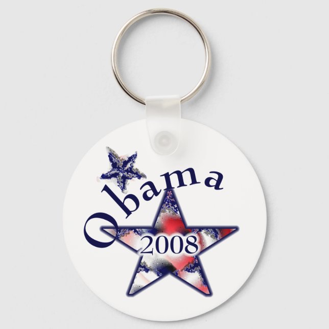 OBAMA 2008 Keychain (Front)