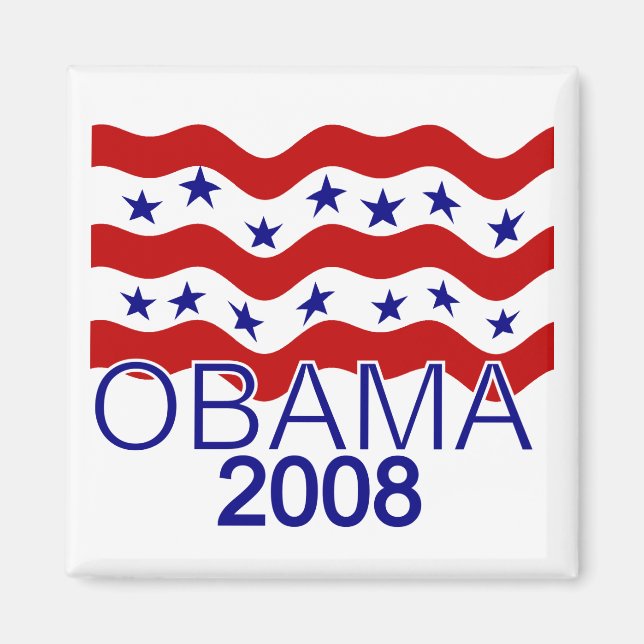 OBAMA 2008 Magnet (Front)