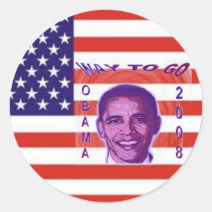OBAMA 2008 Sticker
