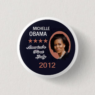 OBAMA 2012 3 CM ROUND BADGE
