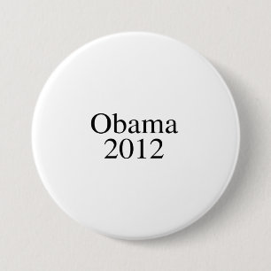 Obama 2012 - 7.5 cm round badge