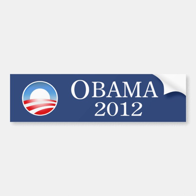 Obama 2012 Bumper Sticker (Front)