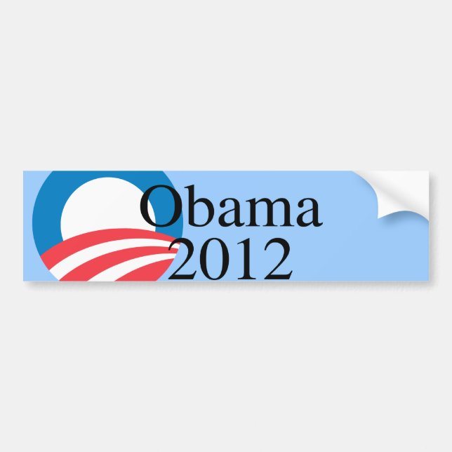Obama 2012 - bumper sticker (Front)