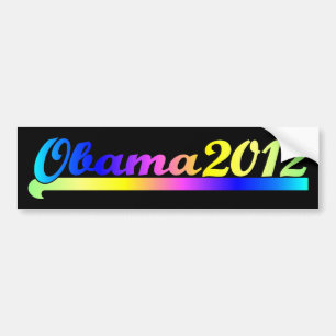 Obama 2012 bumper sticker