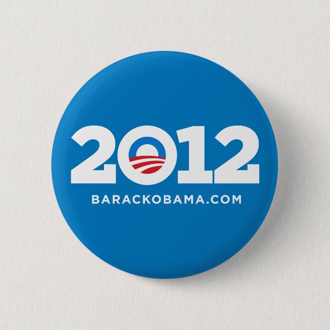 Obama 2012 Button (Front)