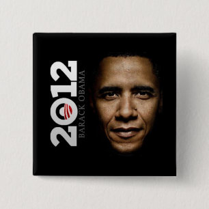 Obama 2012 Button