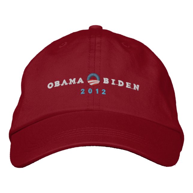 Obama 2012 Embroidered Hat (Front)