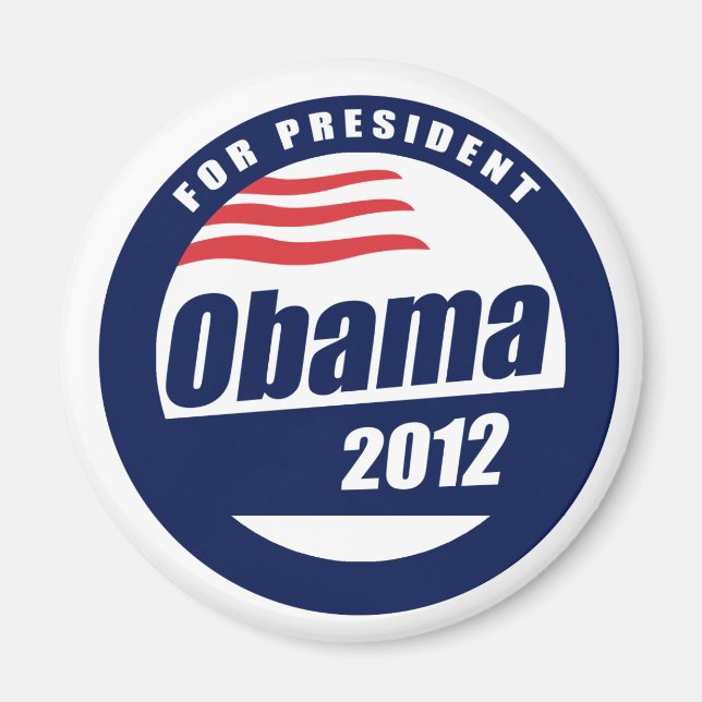 Obama 2012 magnet (Front)