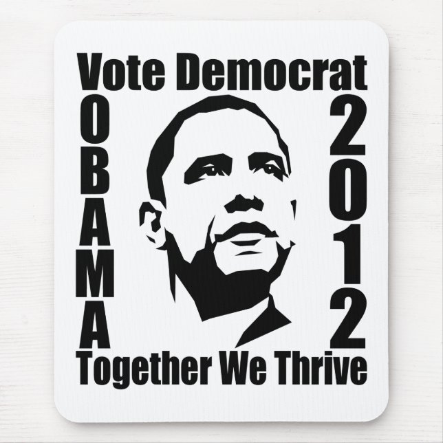 OBAMA 2012 mousepad (Front)