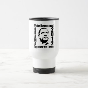 OBAMA 2012 mug - choose style & colour
