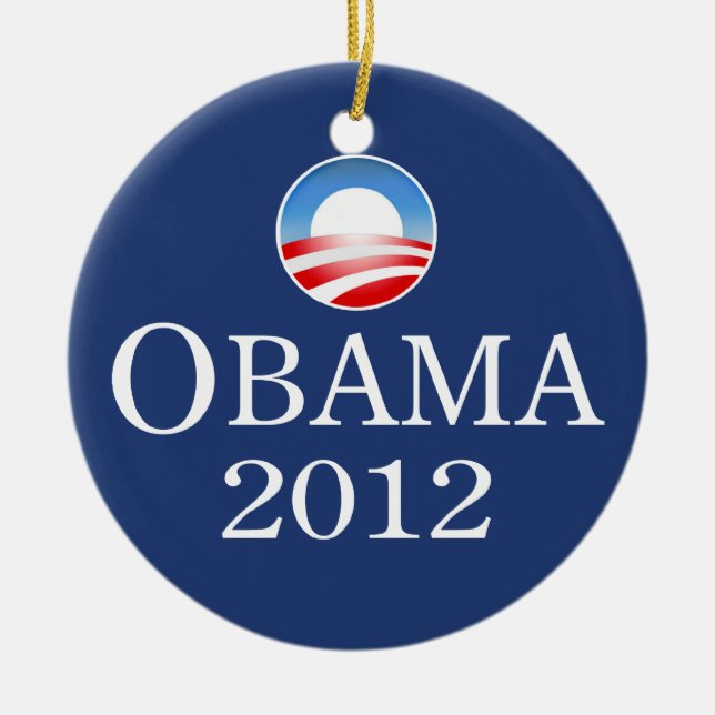 Obama 2012 Ornament (Front)