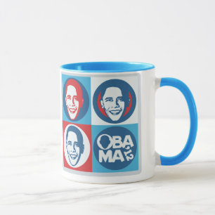 Obama 2012 Pop Art Mug
