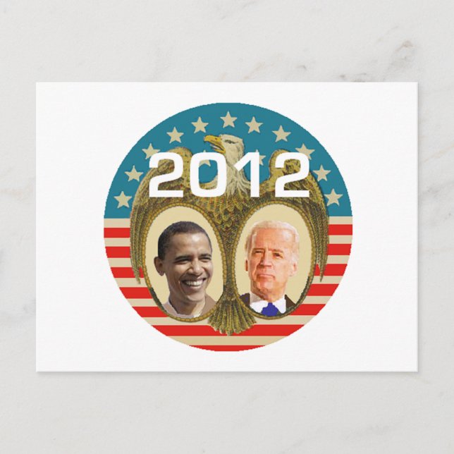 Obama 2012 postcard (Front)