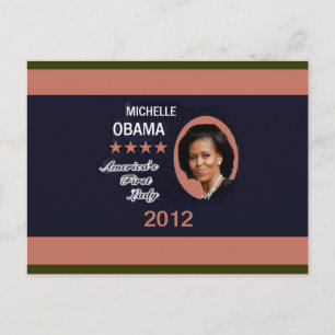 OBAMA 2012 POSTCARD