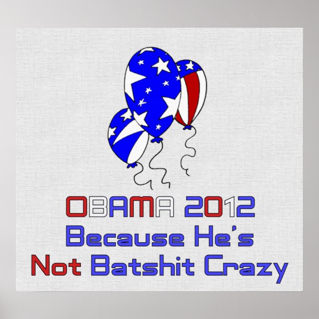 OBAMA 2012 POSTER (Front)