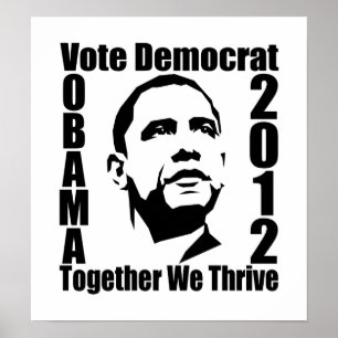 OBAMA 2012 poster