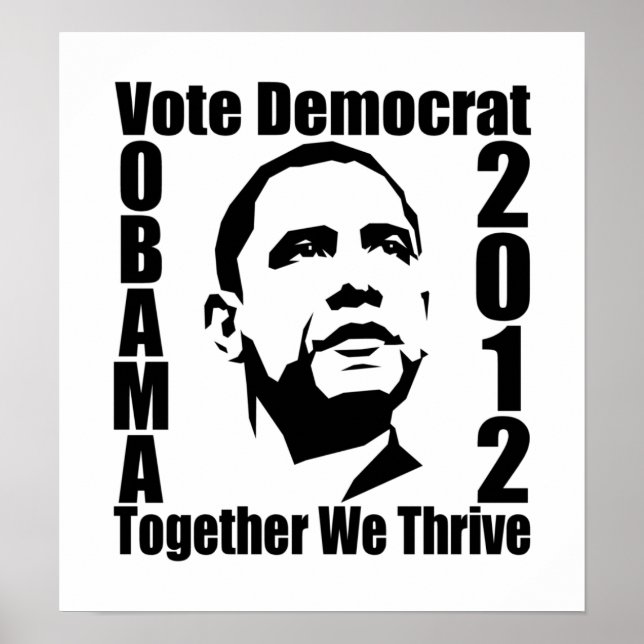 OBAMA 2012 poster (Front)