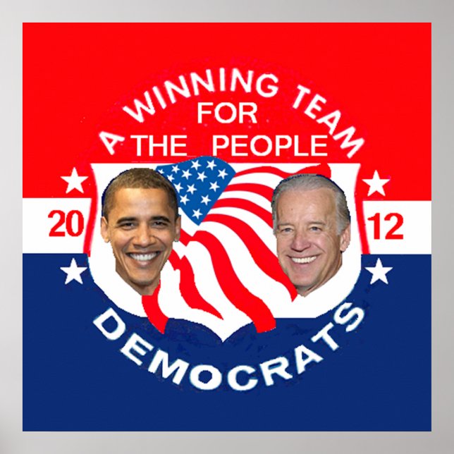 Obama 2012 POSTER Print (Front)