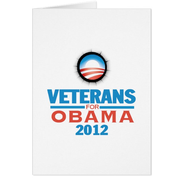 Obama 2012 Vets (Front)