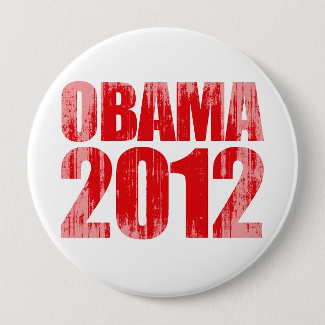 OBAMA 2012 - Vintage.png 10 Cm Round Badge (Front)