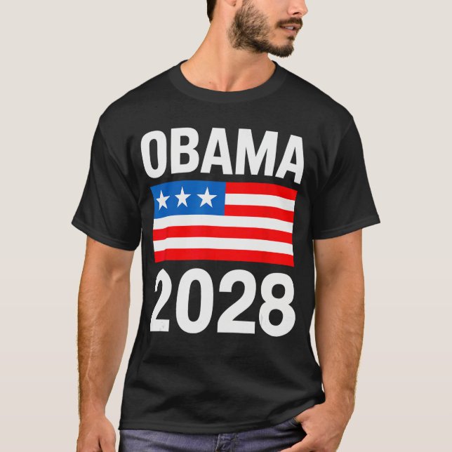 Obama 2028 2 T-Shirt (Front)