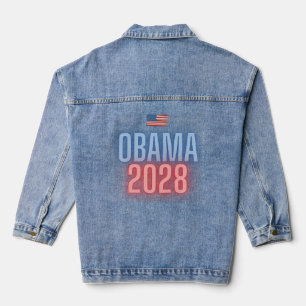 Obama 2028 – A Future We Believe In Denim Jacket