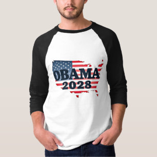 Obama 2028 — A New Dawn for America T-Shirt