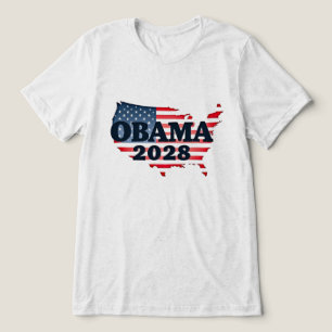 Obama 2028 — A New Dawn for America Tri-Blend Shirt