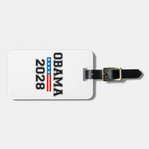 Obama 2028 Democracy Election USA Luggage Tag