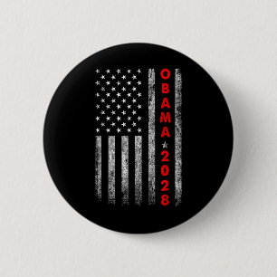 Obama 2028 Shirt Vote Obama For President 2028 Us 6 Cm Round Badge