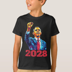 Obama 2028 Shirt Vote Obama For President 28 Flag