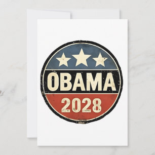 Obama 2028 US Election Politics Announcement