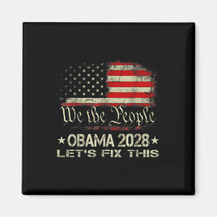 Obama 2028 Vote Obama For President 2028 Election Magnet