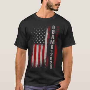 Obama 2028 Vote Obama For President 2028 Election T-Shirt