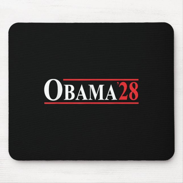 Obama 28 Retro Vintage  Mouse Pad (Front)
