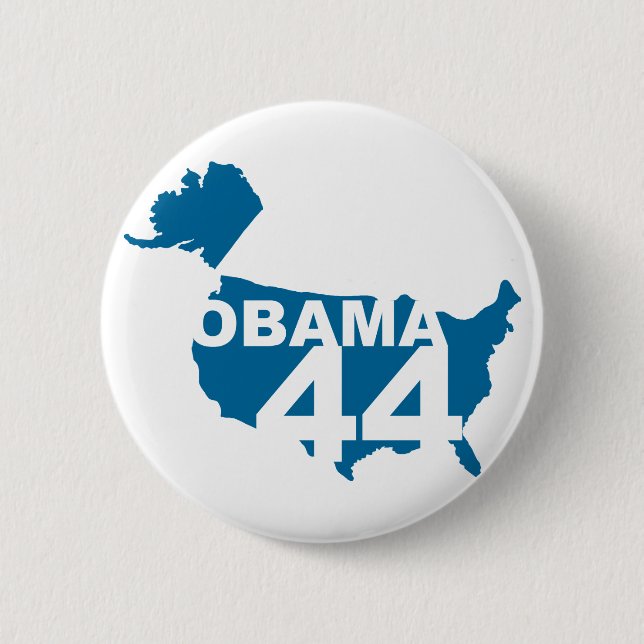 Obama 44 Button (Front)
