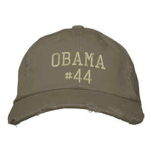 Obama #44 embroidered hat
