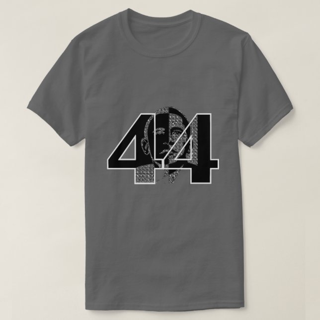 Obama 44th President T-Shirt (Design Front)